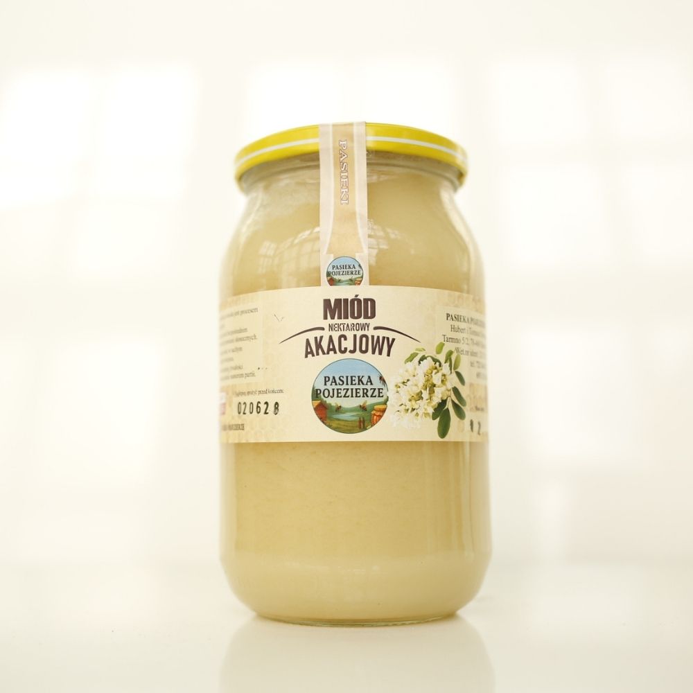 Miód akacjowy naturalny - obrazek 2