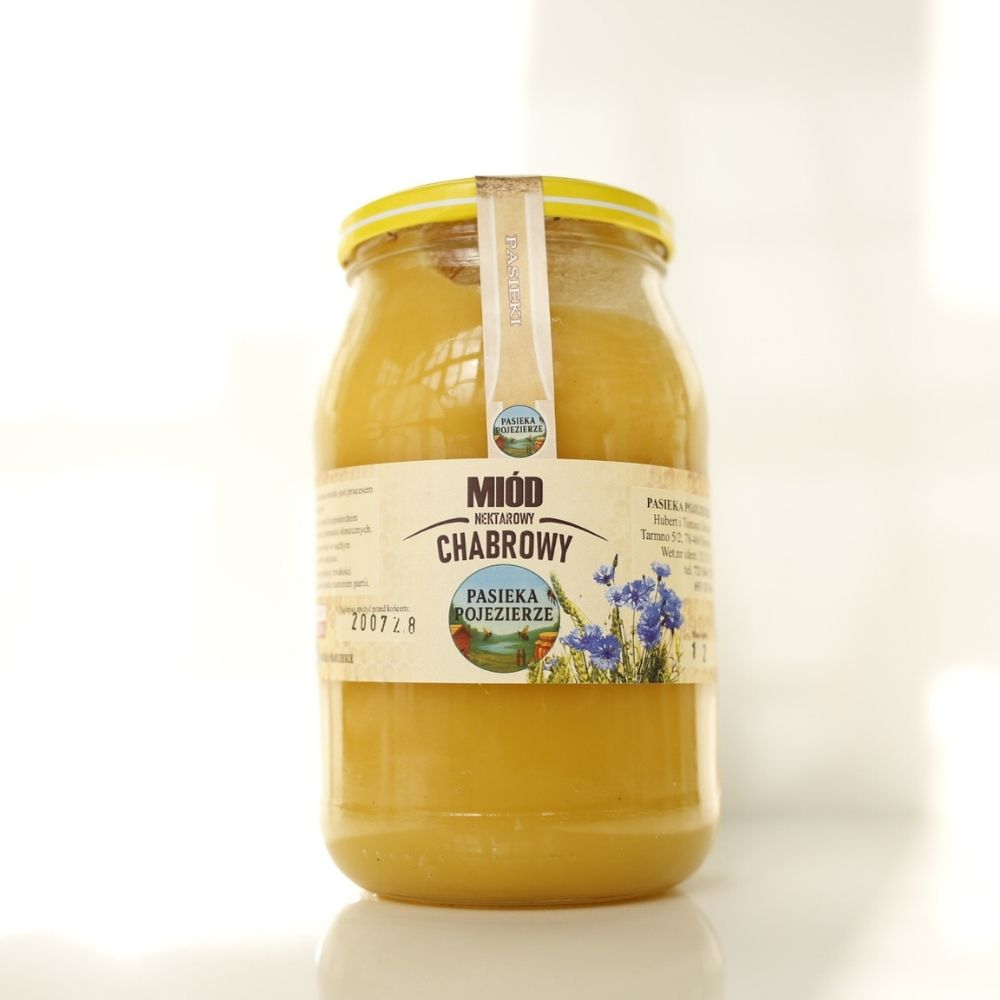 Miód chabrowy naturalny - obrazek 2
