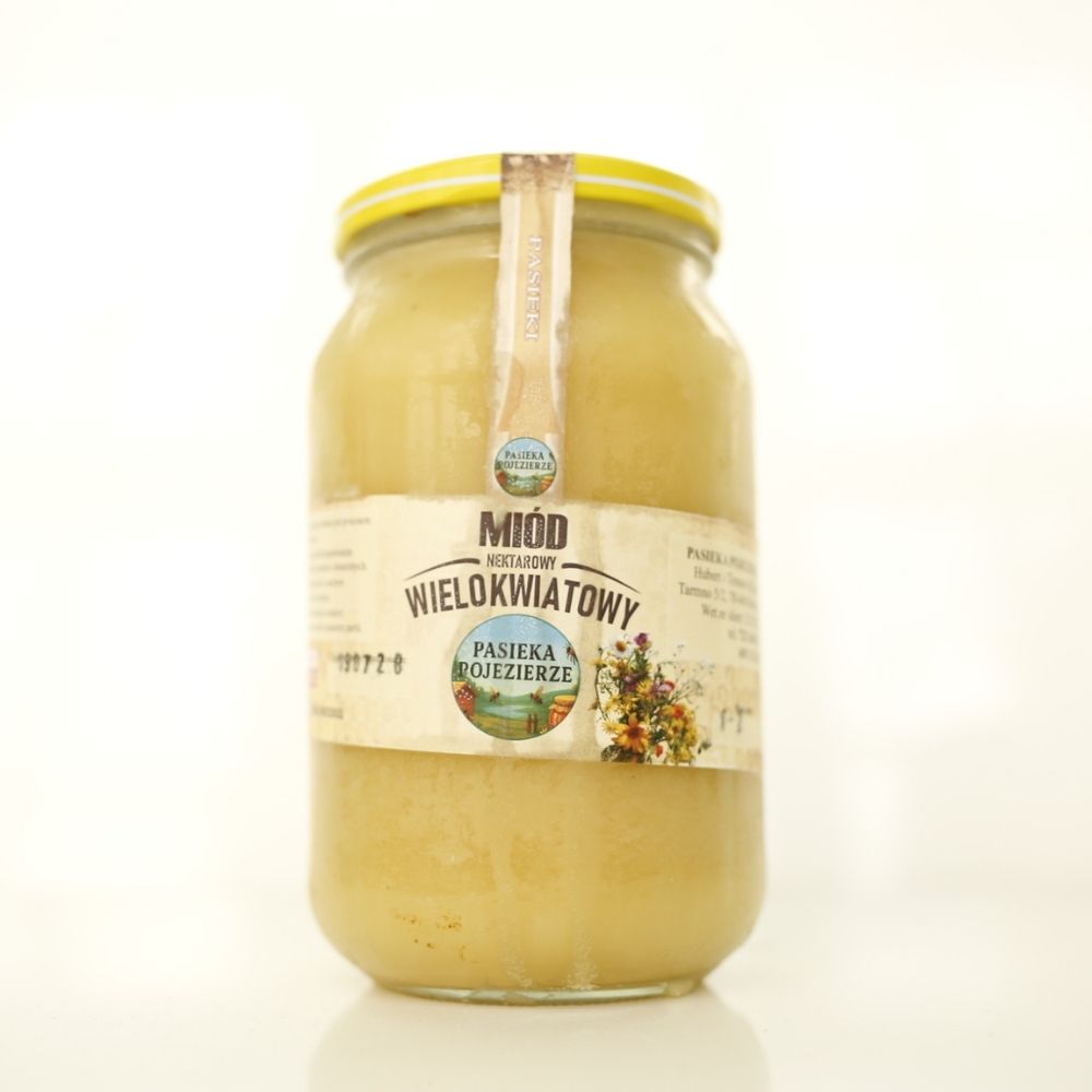 młyn bomba Miód wielokwiatowy naturalny 1,2l